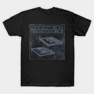 Alter Bridge Technical Drawing T-Shirt